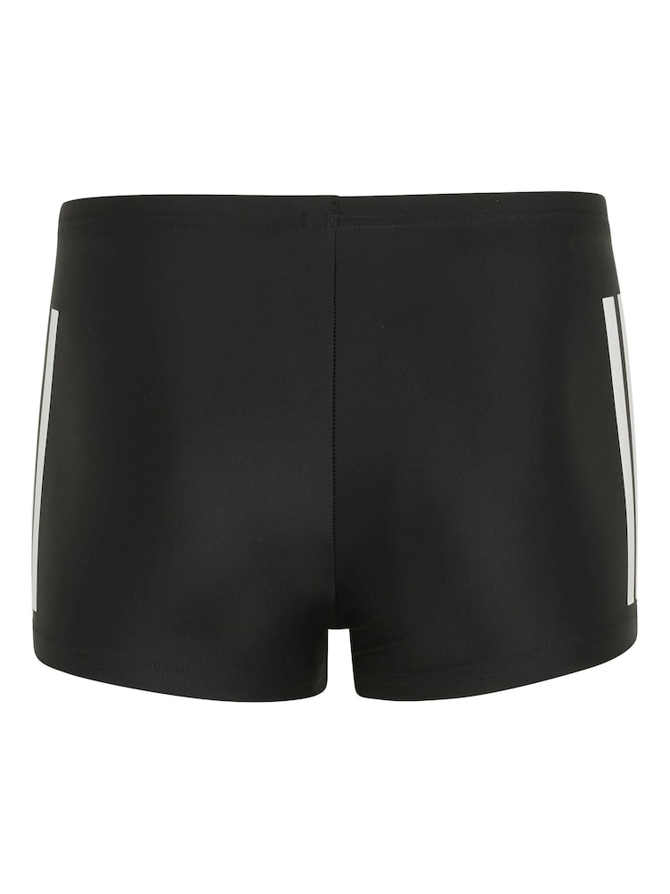 adidas Black 3S Shorts - Image 2 of 5 adidas Black 3S Shorts - Image 2 of 5
