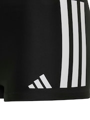 adidas Black 3S Shorts - Image 5 of 5