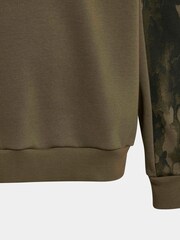 adidas Green Camo Hoodie - Image 5 of 5