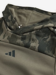 adidas Green Camo Hoodie - Image 6 of 7