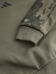 adidas Green Camo Hoodie - Image 7 of 7