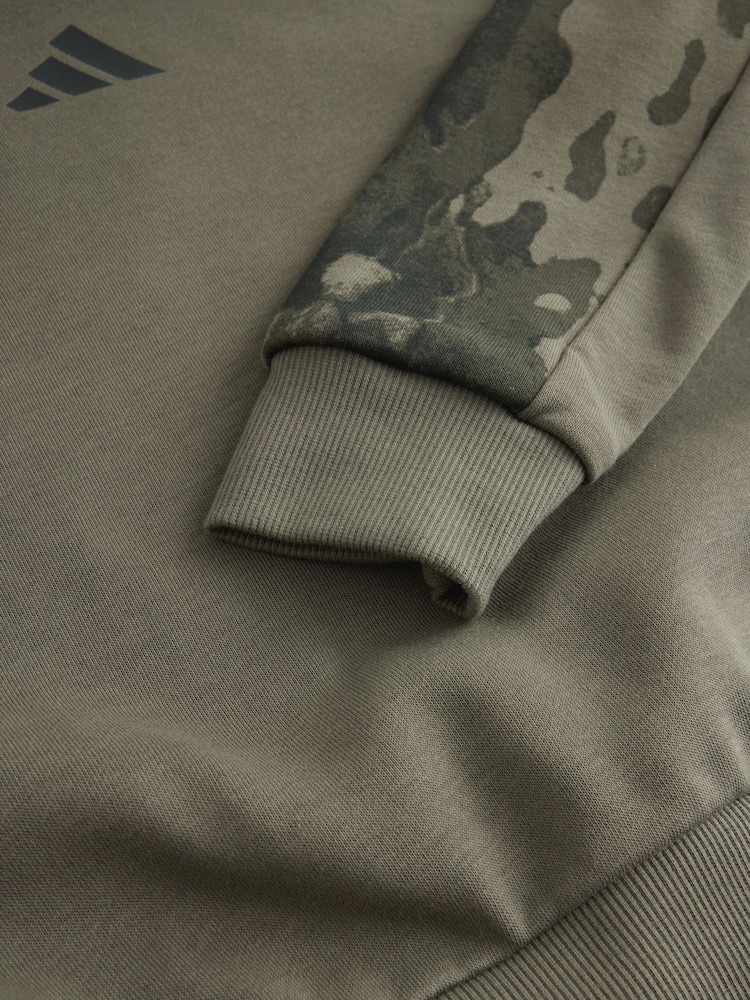 adidas Green Camo Hoodie - Image 7 of 7 adidas Green Camo Hoodie - Image 7 of 7