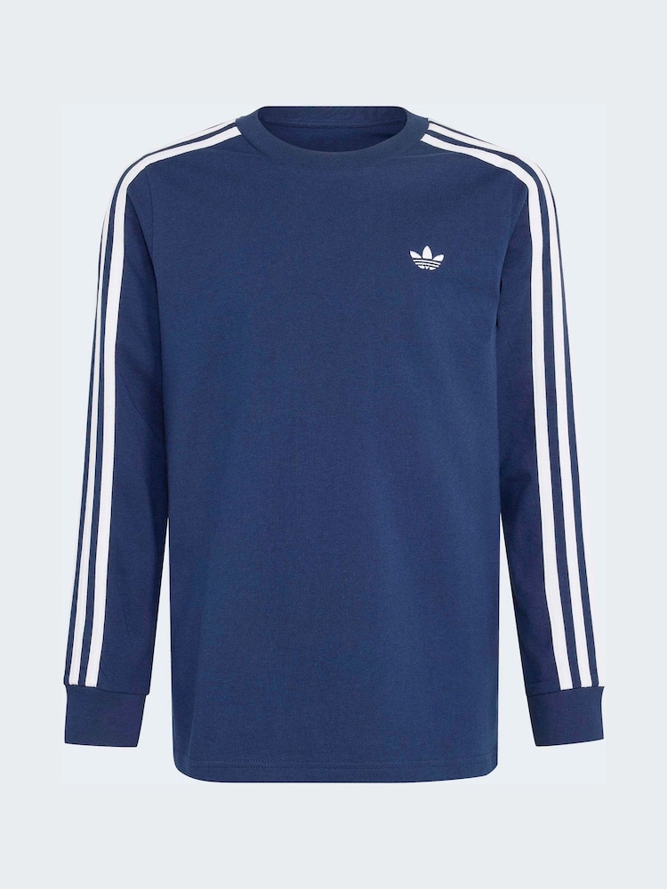 adidas Originals 3-Stripe Long Sleeve T-Shirt - Bild 6 von 6