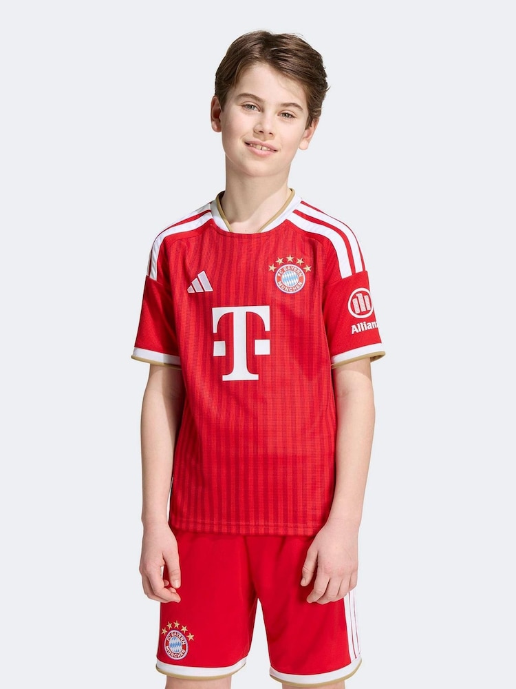 adidas футболка с символикой футбольного клуба adidas FC Bayern Munich 26/27 Kids Home - Изображение 1 7