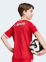 adidas футболка с символикой футбольного клуба adidas FC Bayern Munich 26/27 Kids Home - Изображение 5 7