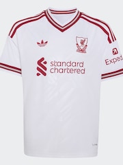 adidas Originals White Liverpool FC 26/27 Away Football Shirt - Image 6 of 7