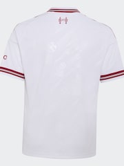 adidas Originals White Liverpool FC 26/27 Away Football Shirt - Image 7 of 7