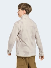 adidas Grey Terrex Kids Multi Climawarm Full-Zip Fleece Jacket - Image 2 of 10