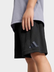 adidas Purple T-Shirt and Shorts Set - Image 5 of 8