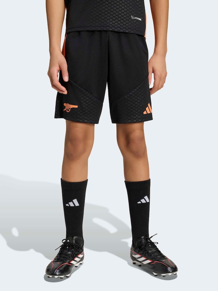adidas Black Kids Arsenal Fc 26/27 Tiro Training Shorts - Image 1 of 5 adidas Black Kids Arsenal Fc 26/27 Tiro Training Shorts - Image 1 of 5