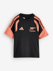 adidas Black Arsenal FC 26/27 Tiro Kids T-Shirt - Image 1 of 2