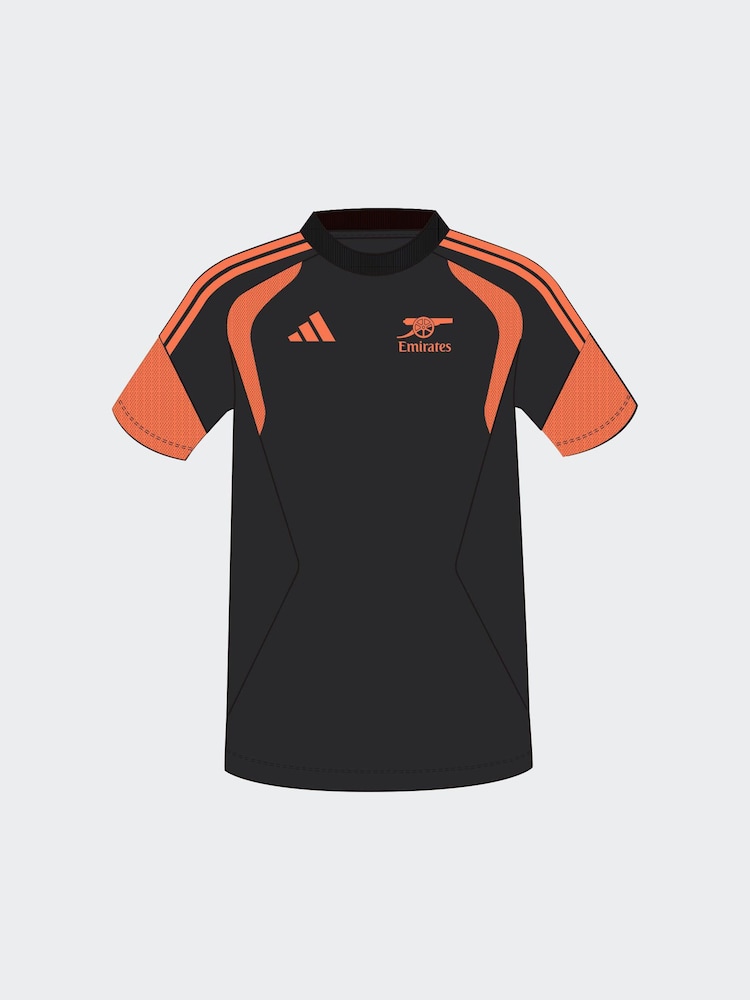 adidas Black Arsenal FC 26/27 Tiro Kids T-Shirt - Image 1 of 2