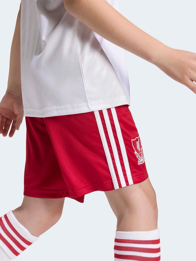 adidas Red Liverpool FC 26/27 Away Kids Shorts - Image 2 of 5