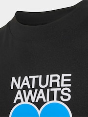 adidas Terrex Black Xploric Graphic Tech T-Shirt - Image 4 of 5