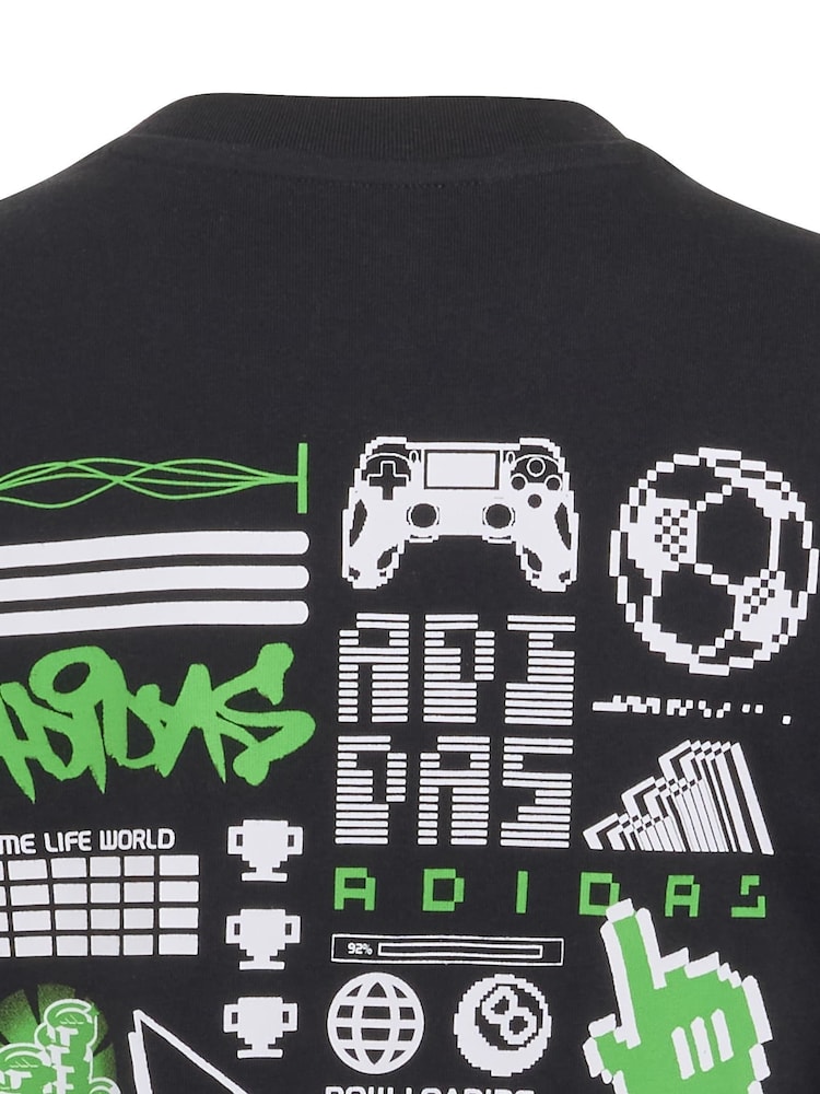 adidas camiseta gráfica para juegos - Imagen 2 de 4 adidas camiseta gráfica para juegos - Imagen 2 de 4