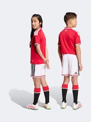 adidas White Manchester United FC Home Shorts - Image 1 of 6