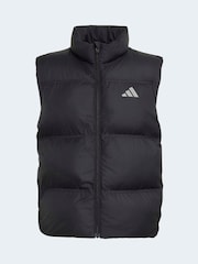 adidas Black Synthetic Down Gilet - Image 1 of 5