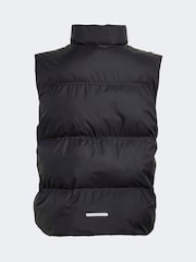 adidas Black Synthetic Down Gilet - Image 2 of 5