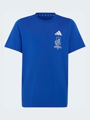 Синий - Футболка adidas Minecraft - Изображение 1 5