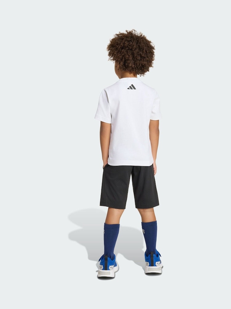 adidas LK MC T-Shirt and Short Set - 圖片 2/7 adidas LK MC T-Shirt and Short Set - 圖片 2/7