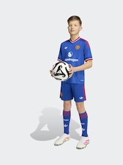 adidas Blue Kids Manchester United 26/27 Away T-Shirt - Image 3 of 6