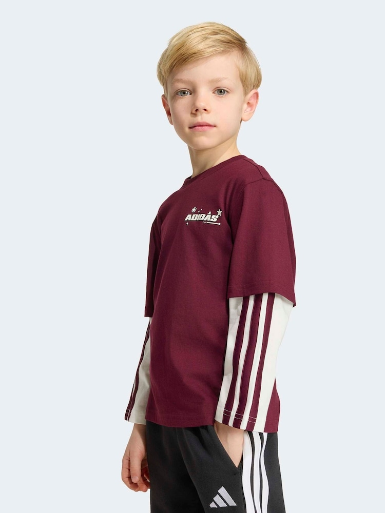 Rojo burdeos - Camiseta adidas Pixar Toy Story - Imagen 2 de 8