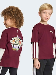 Rojo burdeos - Camiseta adidas Pixar Toy Story - Imagen 4 de 8