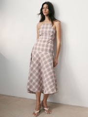 BHOEM Stripes Poplin Strappy Midi Dress - Image 2 of 5