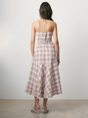 BHOEM Stripes Poplin Strappy Midi Dress - Image 4 of 5