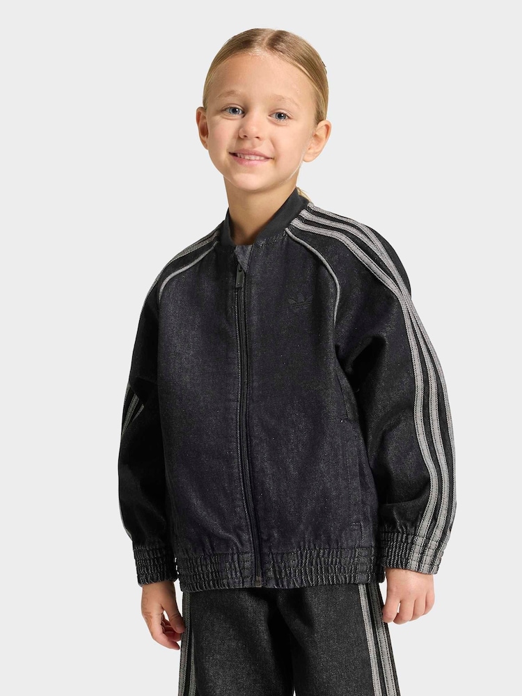 adidas Originals SST Lös Denim Track Top - Bild 1 av 10