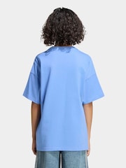 adidas Originals Light Blue Loose T-Shirts - Image 2 of 8