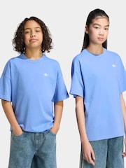 adidas Originals Light Blue Loose T-Shirts - Image 7 of 8