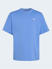 adidas Originals Light Blue Loose T-Shirts - Image 8 of 8