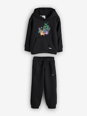 adidas Originals Black Pokemon Graphic Kids Tracksuit - Image 1 of 6
