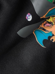 adidas Originals Black Pokemon Graphic Kids Tracksuit - Image 4 of 6