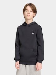 adidas Originals Black Regular Fleece Hoodie - Image 1 of 6