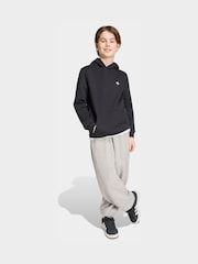 adidas Originals Black Regular Fleece Hoodie - Image 3 of 6