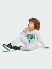 adidas Grey LK MC Sweat Tops & Jogger set - Image 1 of 7
