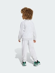 adidas Grey LK MC Sweat Tops & Jogger set - Image 2 of 7