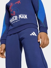 adidas Blue Spiderman Sweatshirt and Joggers Set - Image 3 of 8