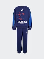 adidas Blue Spiderman Sweatshirt and Joggers Set - Image 6 of 8