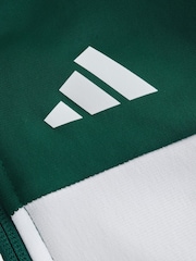 adidas Green Essentials Tiberio 3-Stripes Tricot Tracksuit - Image 7 of 10