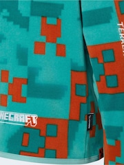 adidas Green Minecraft Terrex Climawarm Full-zip Fleece Jacket - Image 8 of 8