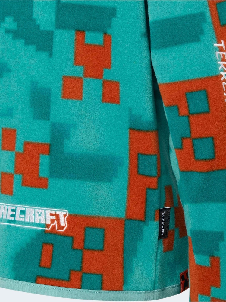 adidas Green Minecraft Terrex Climawarm Full-zip Fleece Jacket - Image 8 of 8