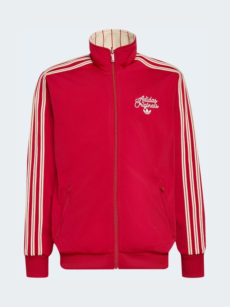 adidas Originals Red Firebird Sweat Top - Image 5 of 5