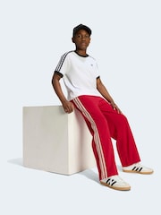 adidas Originals Red Firebird Loose Trousers - Image 4 of 8