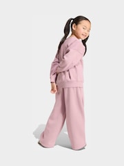 adidas Originals Purple Crew Neck Joggers Set - Image 2 of 6