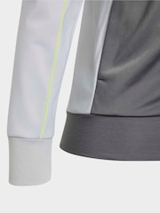 灰色 - adidas Tricot Colour Pop 儿童运动套装 - 7的图像6｝