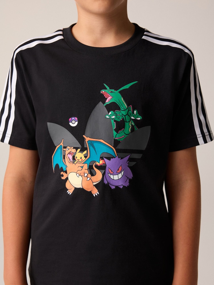 adidas Originals Pokemon Graphic T-Shirt - 圖片 4,共 4 adidas Originals Pokemon Graphic T-Shirt - 圖片 4,共 4