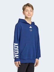 adidas Blue Marvel Spider-Man Hoodie - Image 1 of 6